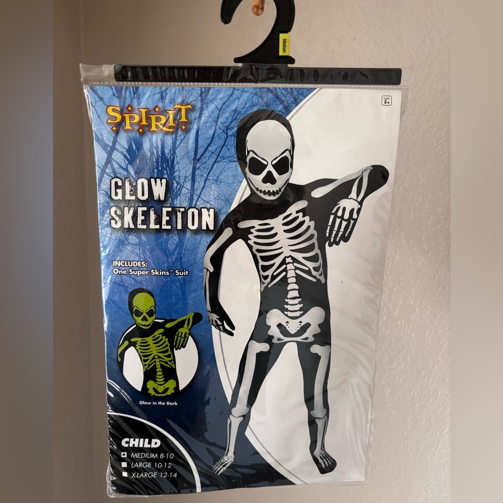 Skeleton Children’s Costume, Glow in the Dark
